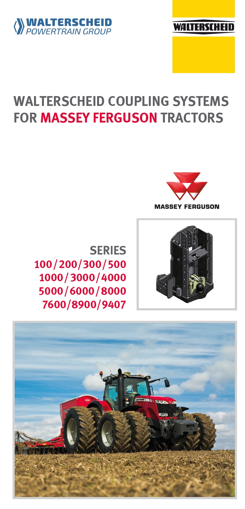 Coupling systems for Massey Ferguson tractors