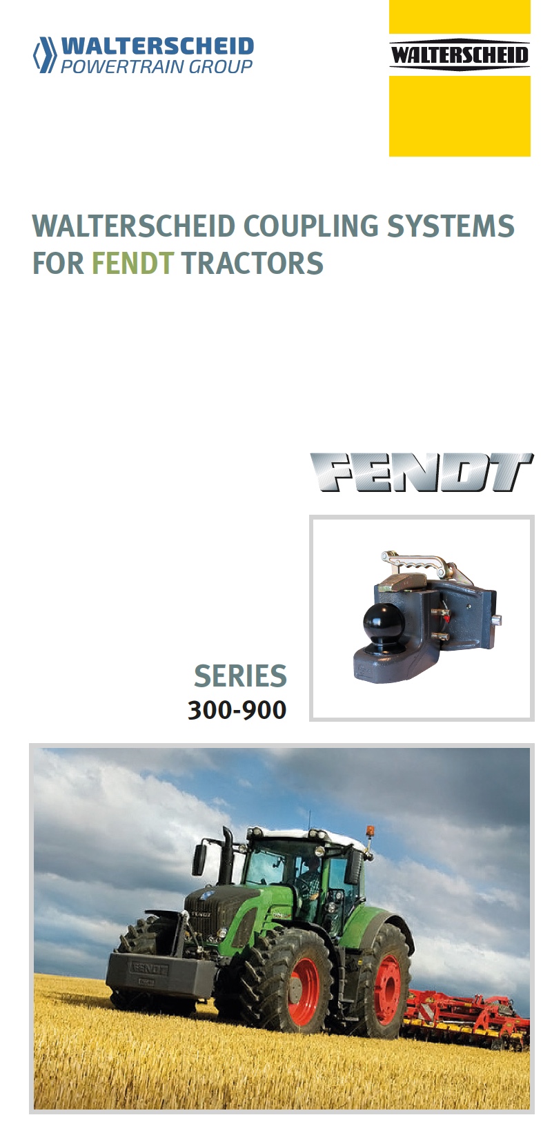 Coupling systems for Fendt tractors