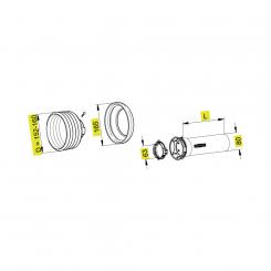 Walterscheid® Safety guard half outer SDH 25 - 1105171 