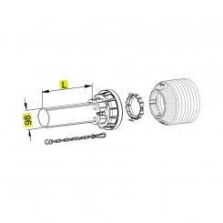 Walterscheid® Safety guard half inner PGH 30V - 1113021 