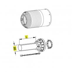 Walterscheid® Safety guard half inner PGH 30 - 1116619 