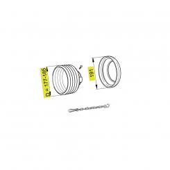 Walterscheid® Safety guard half outer SDH 25 - 1116750 