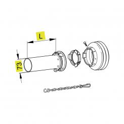 Walterscheid® Safety guard half inner SCH 25 - 1116832 