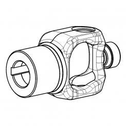 Walterscheid® Hub yoke NG P 580 - 1133988 