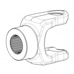 Walterscheid® Hub yoke NG P800 - 1156757 