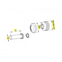 Walterscheid® Safety guard half inner SDH 25 - 1190053 