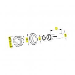 Walterscheid® Safety guard half outer SDH 15 - 1199914 