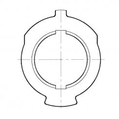 Walterscheid® Thrust plate K 62/2 - 1351795 