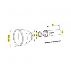 Walterscheid® Safety guard half outer SCH 5 - 1368027 