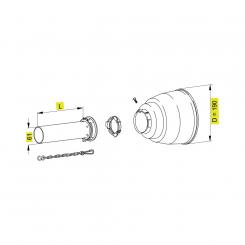 Walterscheid® Safety guard half inner SCH 15 - 1368356 