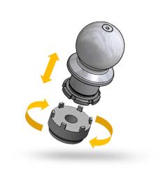 Walterscheid® Replacement service for coupling ball type 80  – 8005440