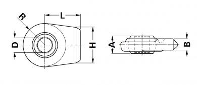 Walterscheid® Ball part of joint UL CAT.2H - 1306383 