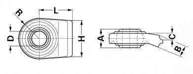 Walterscheid® Ball part of joint UL CAT.4 - 1309303 