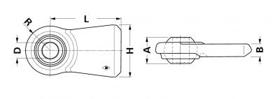 Walterscheid® Ball part of joint UL CAT.2 - 1200750 