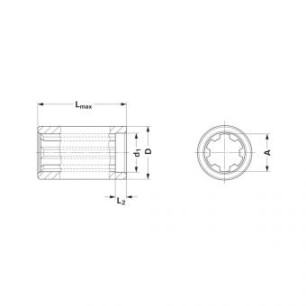 Walterscheid® Hub ZNP 1 3/4-20 - 1084997