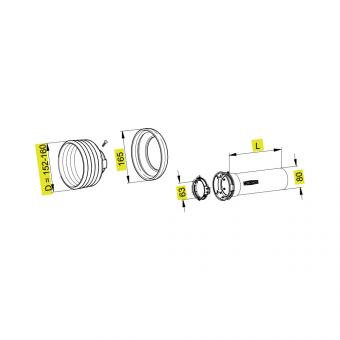 Walterscheid® Safety guard half outer SDH 25 - 1105171