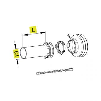 Walterscheid® Safety guard half inner SCH 25 - 1116840