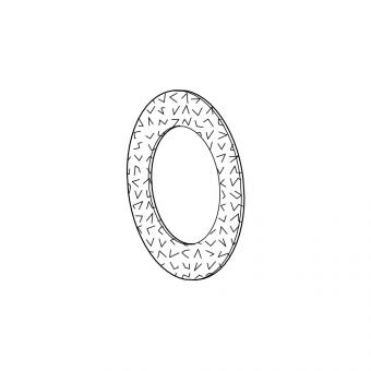 Walterscheid® Friction disk K 97/4 - 1176985