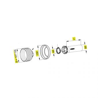 Walterscheid® Safety guard half outer SDH 5 - 1185511