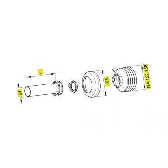 Walterscheid® Safety guard half inner SDH 15 - 1187507