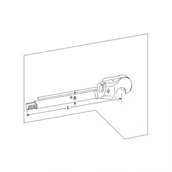 Walterscheid® Piston rod+Hook HOL-C70 CAT.3H - 1309473