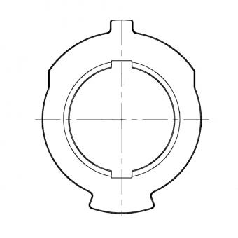 Walterscheid® Thrust plate K 62/2 - 1351795