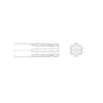 Walterscheid® Profile KWP 1 1/8-6 - 1087043