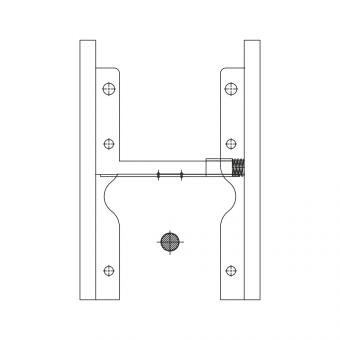 Walterscheid® Quick adjustable support KU367K – 8002614