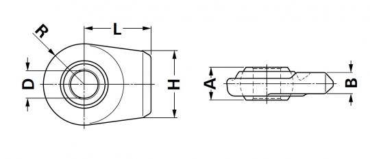 Walterscheid® Ball part of joint UL CAT.2H - 1306383