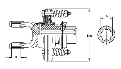 Walterscheid® Friction clutch K 94/1 - 1367664